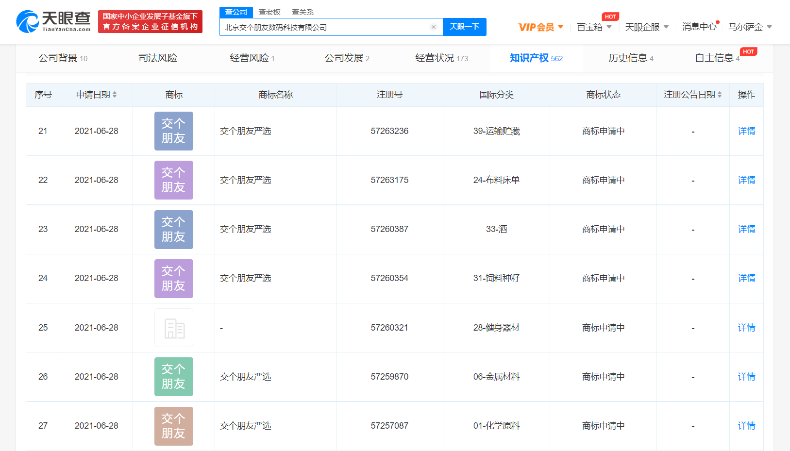 羅永浩公司申請“交個朋友嚴選”商標，03類商標內容明細有哪些？