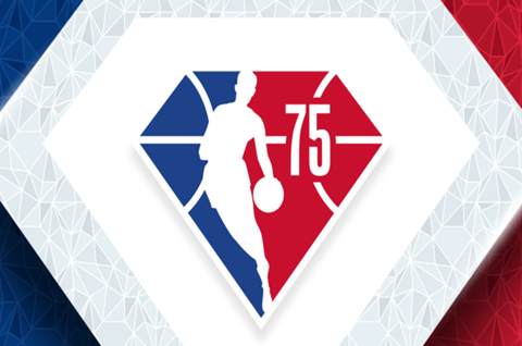 NBA官宣75周年慶祝計(jì)劃！鉆石恒久遠(yuǎn)NBA商標(biāo)logo不知是否注冊(cè)？