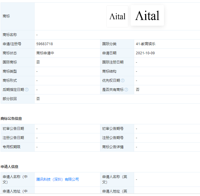 騰訊申請注冊“Λital”商標(biāo)，企業(yè)如何給品牌商標(biāo)命名？