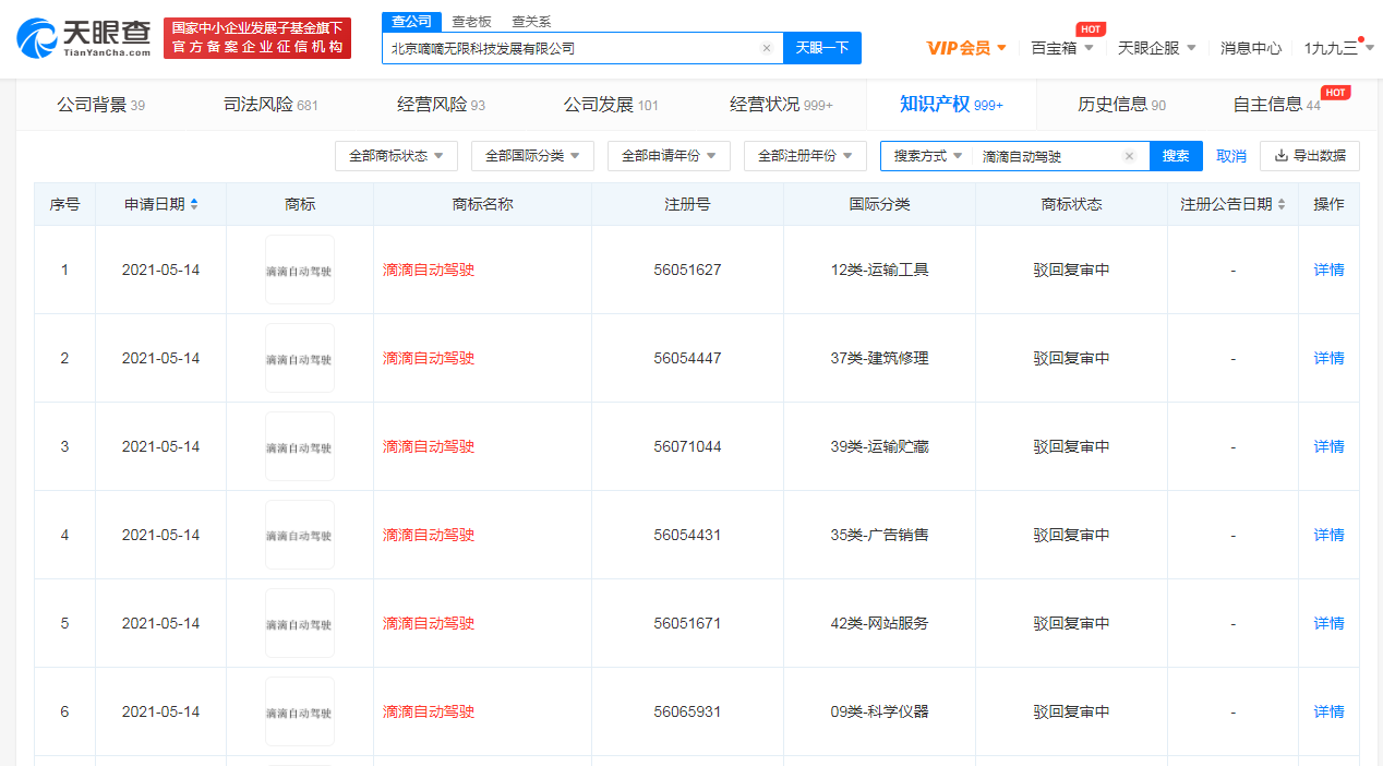 滴滴自動駕駛商標被駁回，商標駁回復審理由怎么寫？