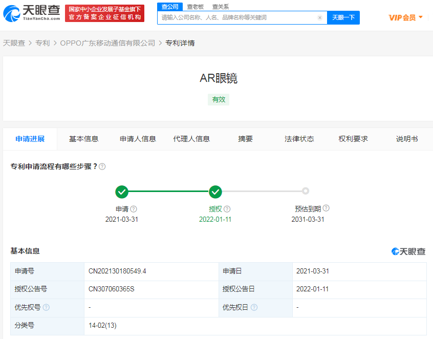 OPPO獲AR眼鏡外觀專利授權，專利申請去哪個部門？