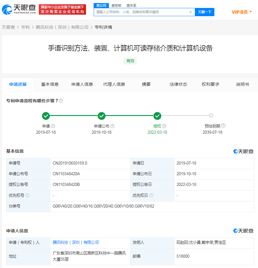 騰訊手語識別專利獲授權，申請專利的基本條件是什么？