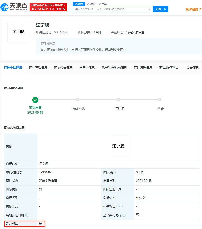 搶注遼寧艦山東艦商標均被駁回，商標被駁回了怎么辦？