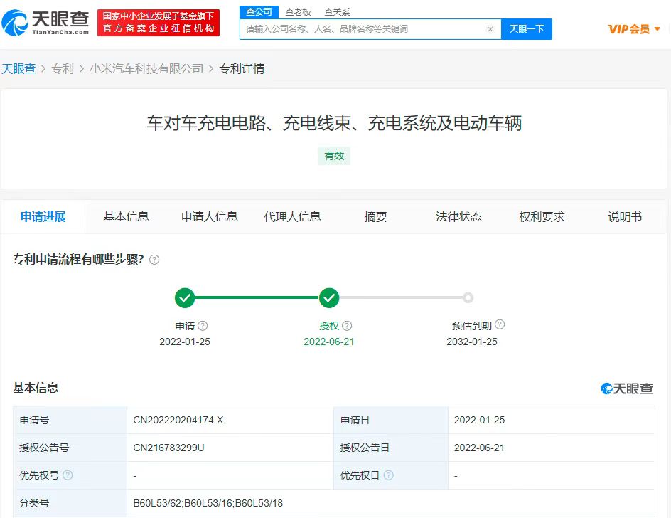 小米汽車新專利可實現車對車充電，發明專利申請須知！