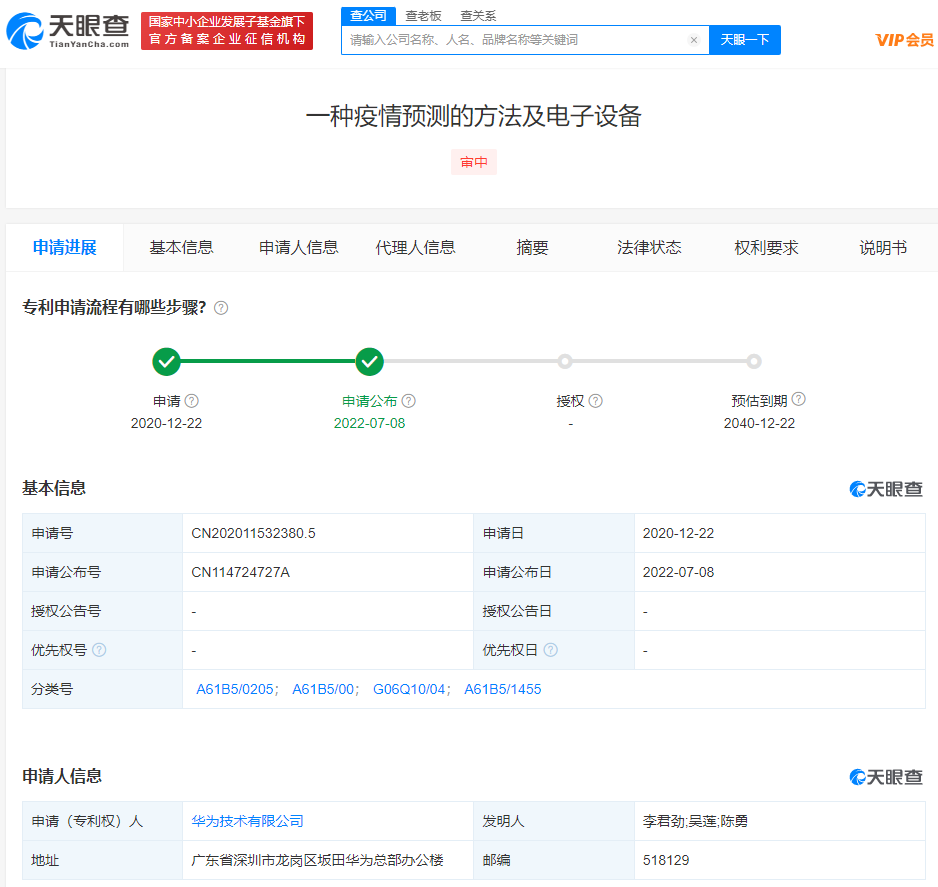 華為新專利可預(yù)測疫情發(fā)展趨勢，專利申請流程是怎樣的？