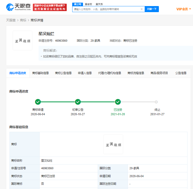 星漢燦爛被多方注冊商標，注冊商標如何選擇類別？