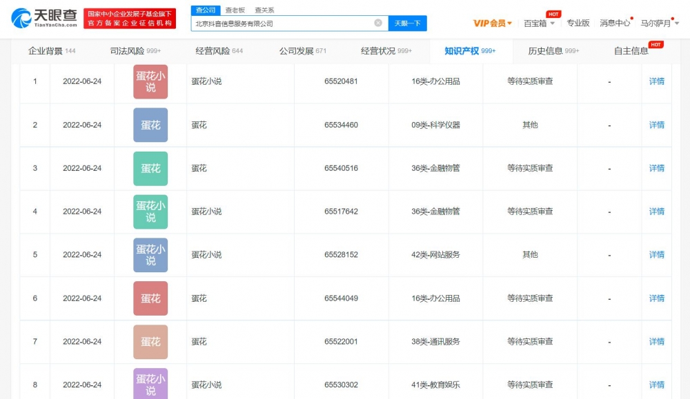 抖音申請蛋花小說商標，商標注冊申請要注意哪些？