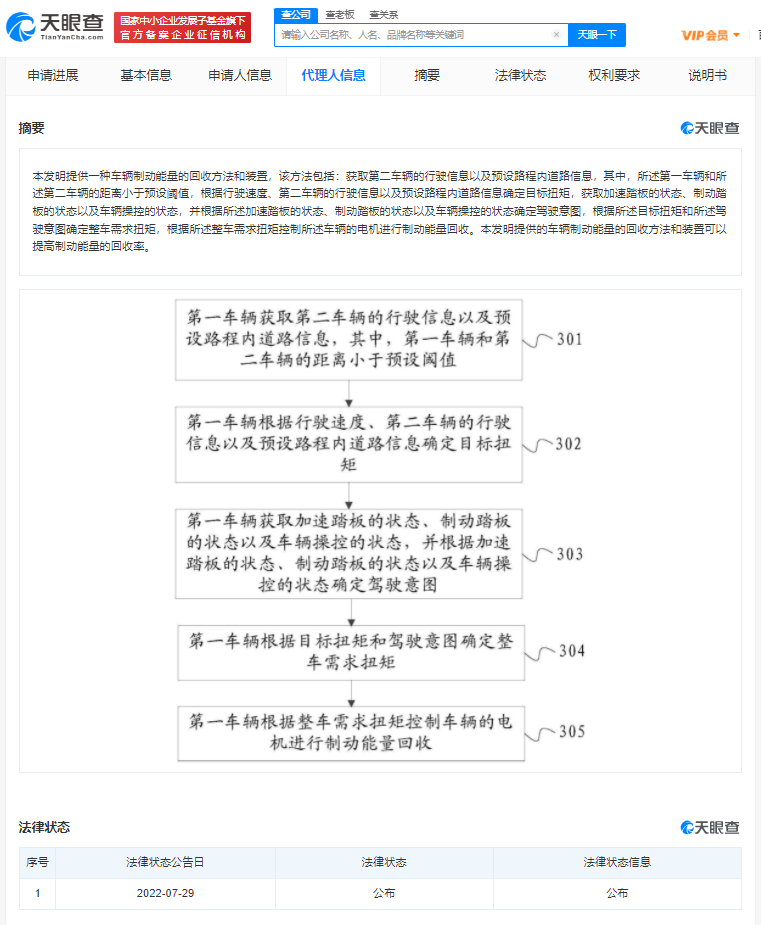 華為車輛制動能量回收專利公布，專利申請的流程怎么走的？