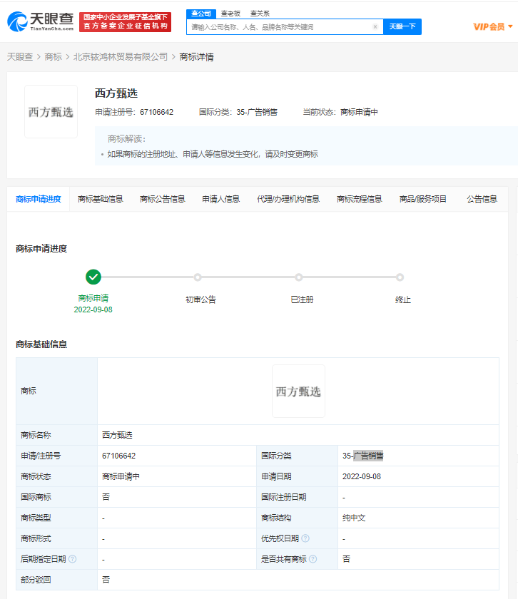 西南北方甄選被注冊商標，商標注冊流程是怎樣的？