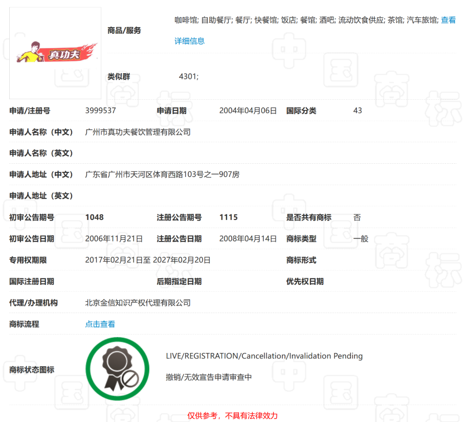 真功夫20件商標被宣告無效，商標無效的事由有哪些？