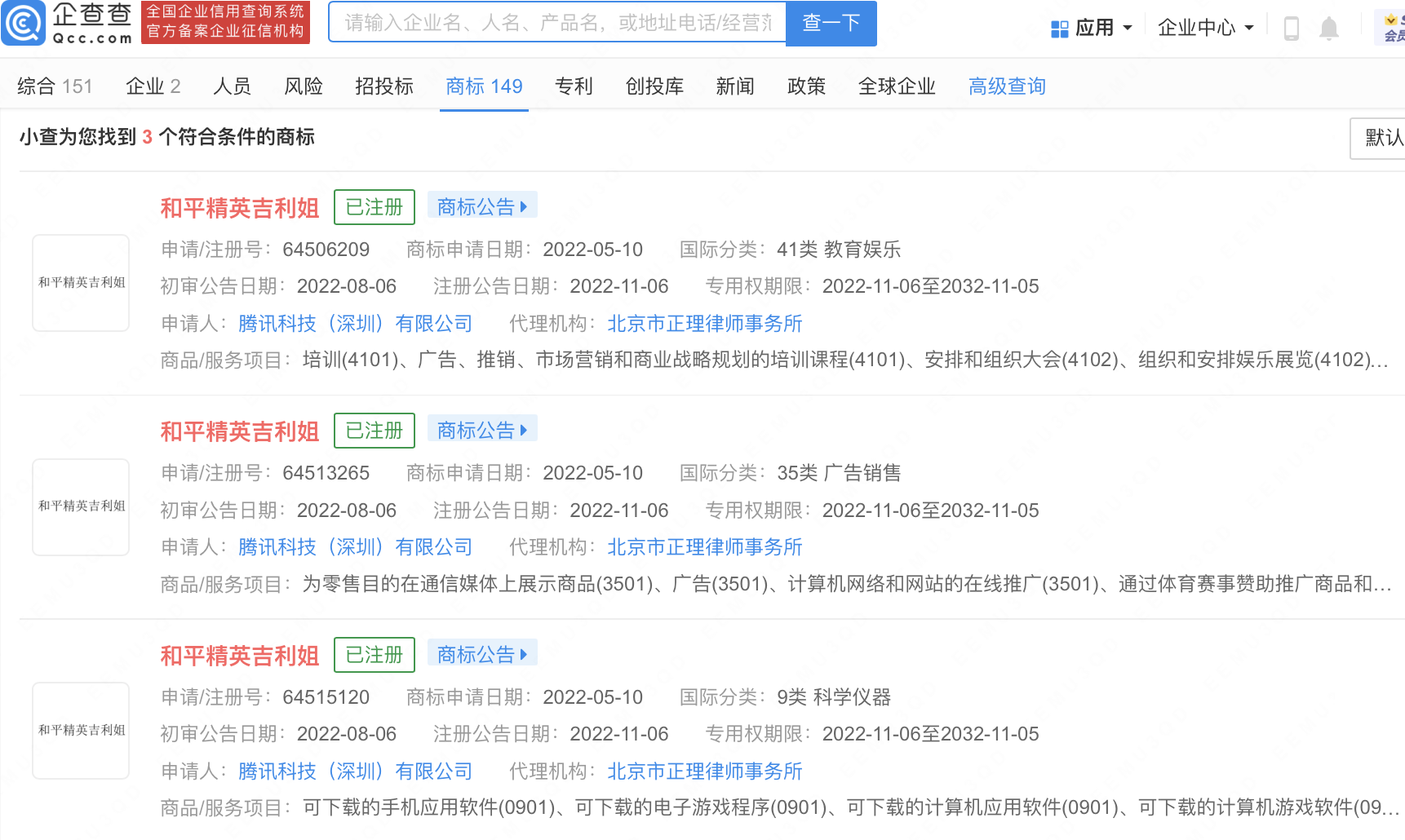 騰訊成功注冊“和平精英吉利姐”商標，如何注冊商標？