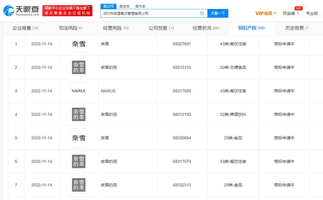 奈雪的茶申請新Logo商標(biāo)，商標(biāo)logo如何注冊？
