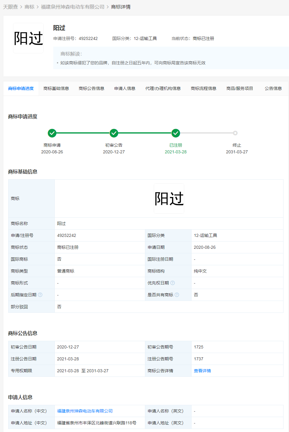 陽過已被注冊商標，商標注冊申請要注意哪些？