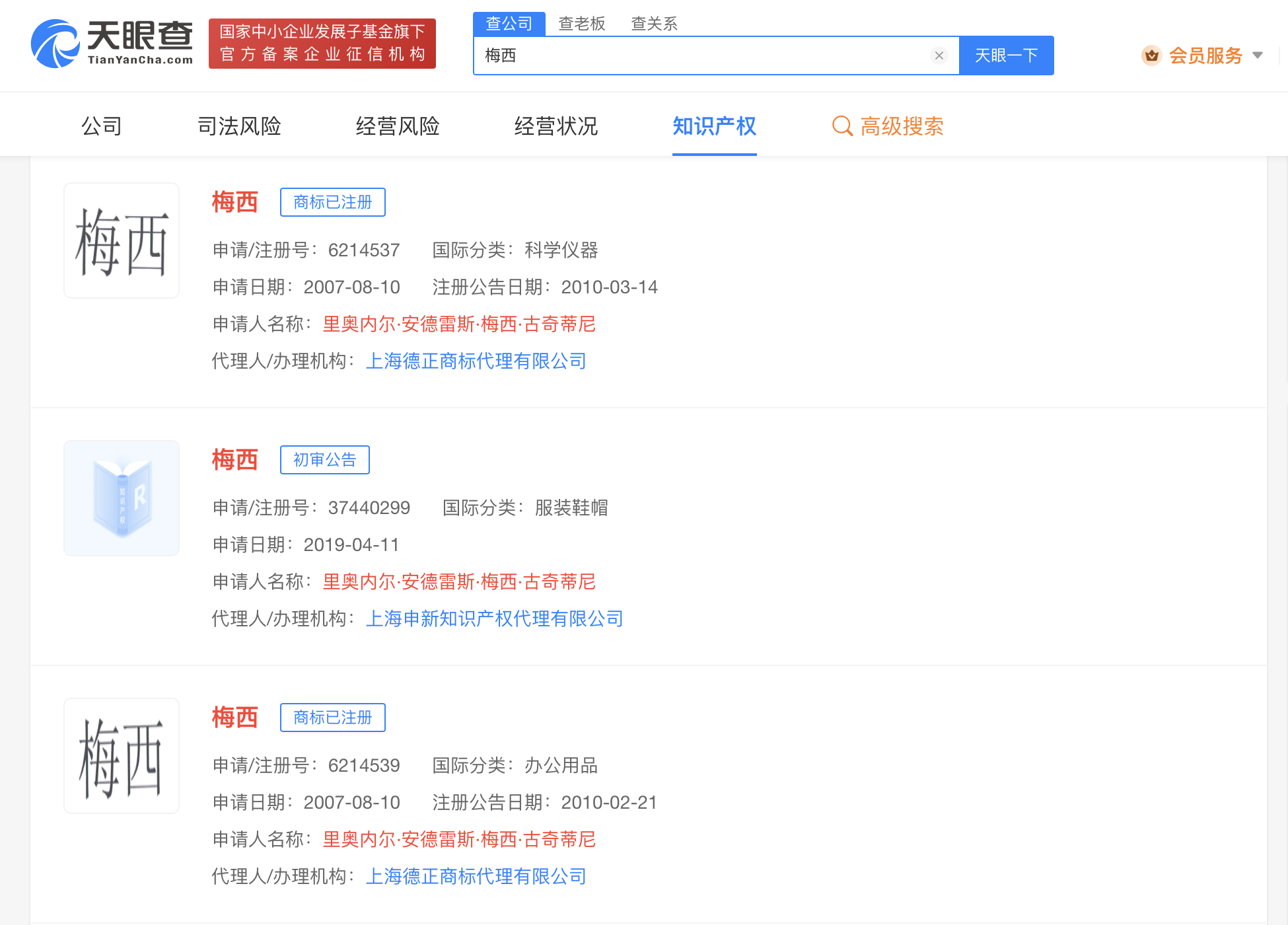 梅西相關商標申請量達數百枚，外國人如何申請商標注冊？