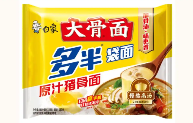 白象回應(yīng)“多半”商標(biāo)：確為大份量產(chǎn)品